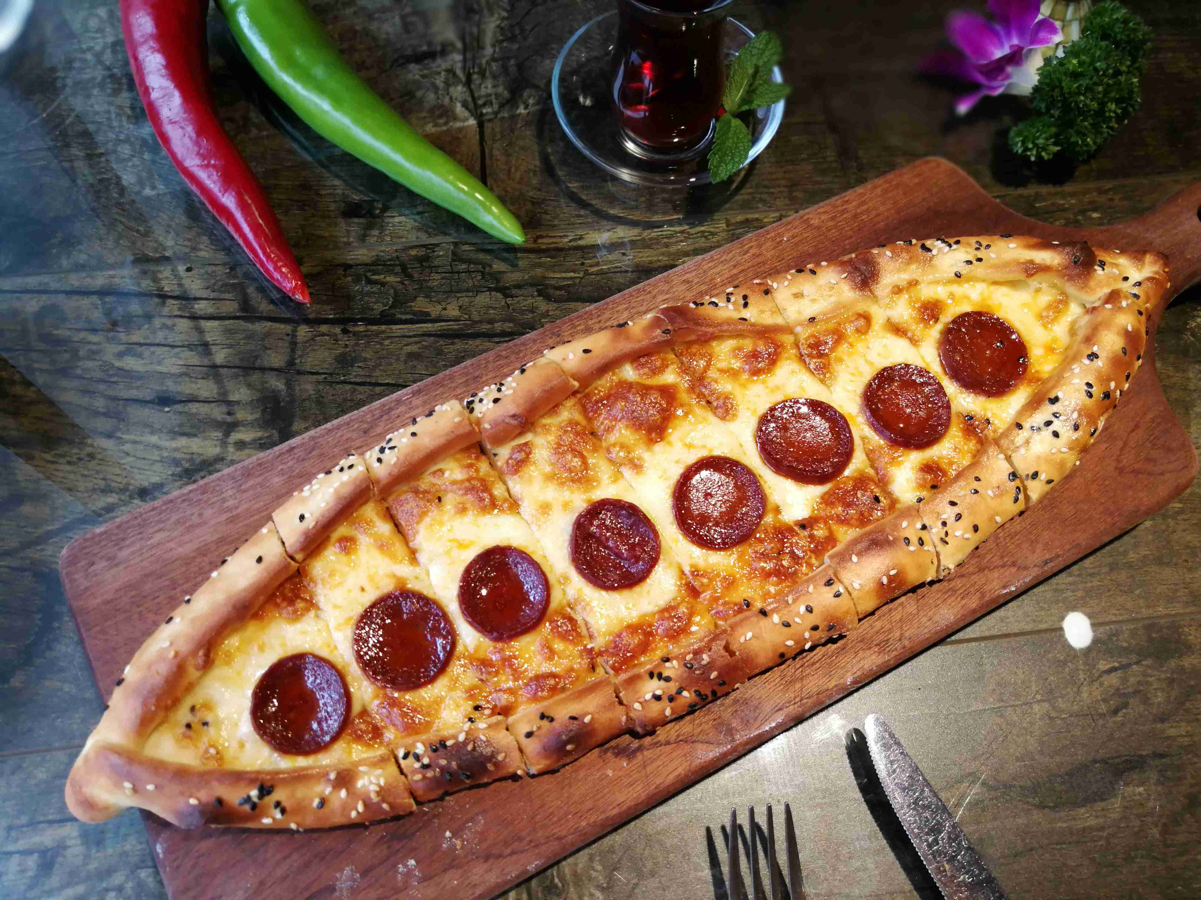 土耳其披萨 TURKISH PIDE